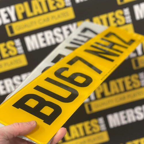 Standard Number Plates