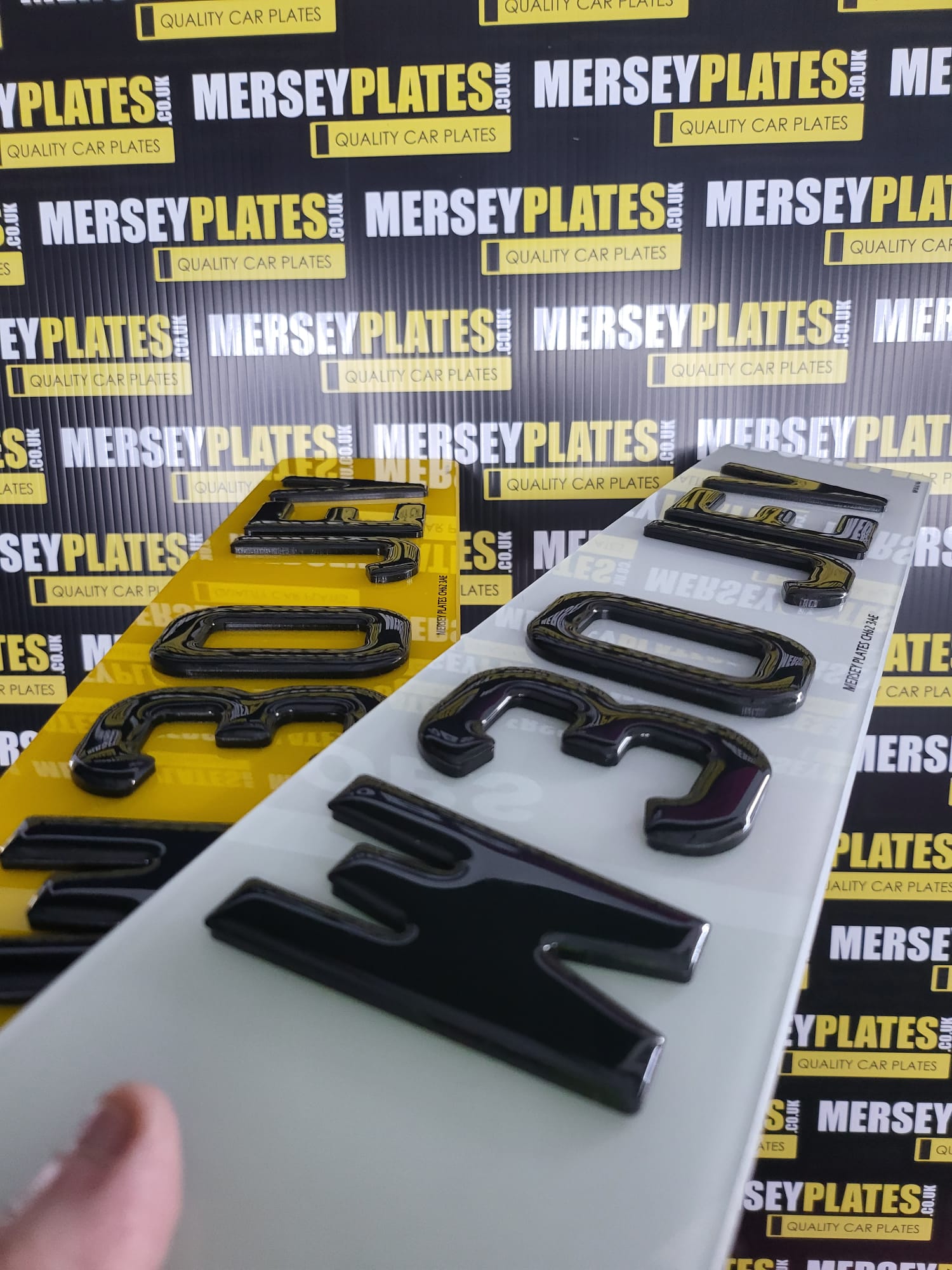 4D Gel Number Plates - Image 6