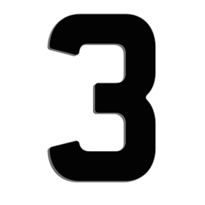 Acrylic Digits (3mm & 5mm)