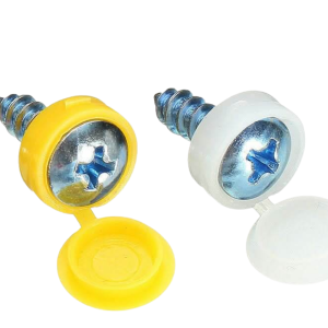Number Plate Screws and caps