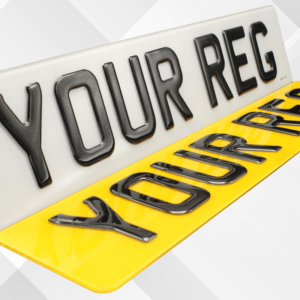 3D Gel Number Plates